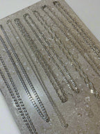 Various Sterling Silver (925) Chains